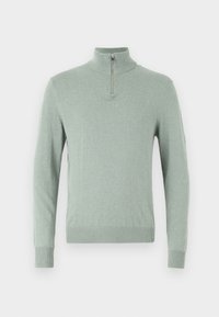 JACK & JONES Heren Jjeemil Knit Half Zip Noos Gebreide Trui, Iceberg Green., XS JACK & JONES Heren Jjeemil Knit Half Zip Noos Gebreide Trui, Iceberg Green., XS
