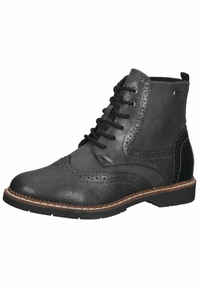 Damen Ankle Boots | s.Oliver Ankle Boot grey comb/grau - OO54910 Damen Ankle Boots | s.Oliver Ankle Boot grey comb/grau - OO54910