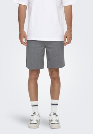 ONSMARK - Short - medium grey melange