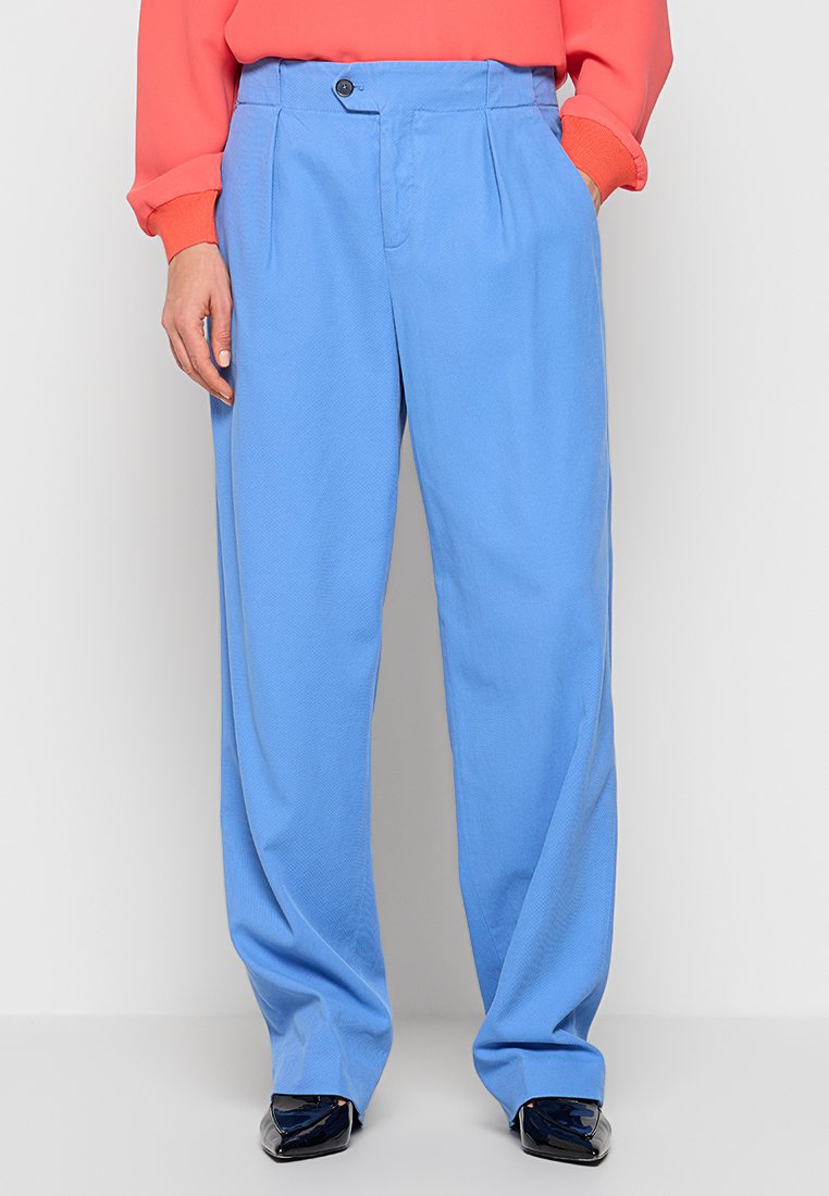 closed Broek blauw