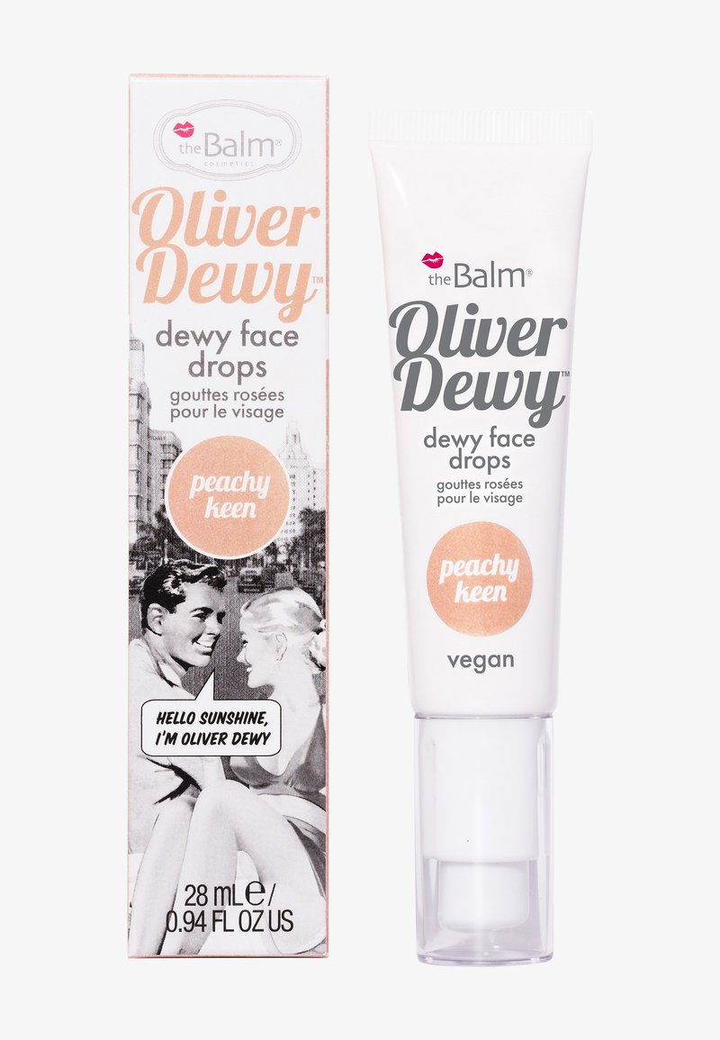 the Balm - OLIVER DEWY FACE DROP - Highlighter - peach, Vergroten