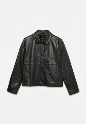 Vero Moda, JACKET VMEVESTINA JACKET - Veste en cuir - black