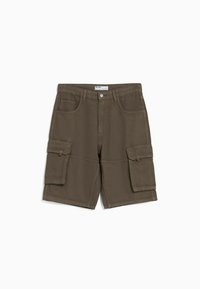 Bershka Shorts vaqueros - brown