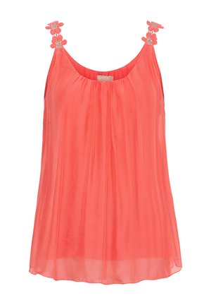 AGNESE - Bluse - corallo
