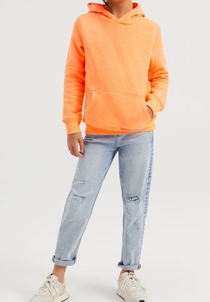 WE Fashion Felpa con cappuccio - orange