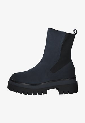 Marco Tozzi Bottines à plateau - navy