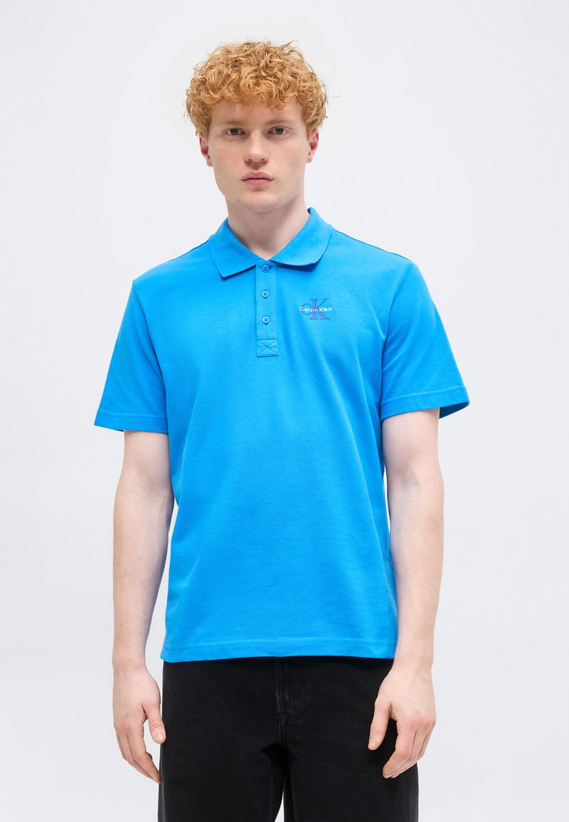 Calvin Klein Jeans EASY MONOLOGO CASUAL - Polotričko - french blue