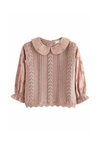 Next CABLE STITCH - REGULAR FIT - Neule - mottled pink