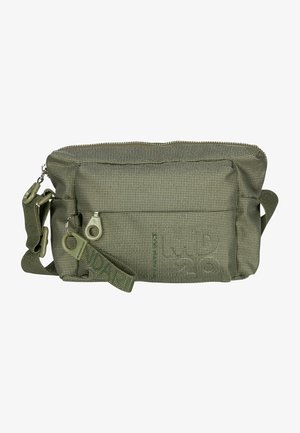 LUX - Across body bag - metal green