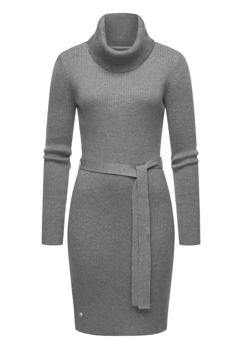 Ragwear MIYYA - Rochie tricotată - grey