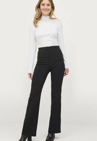 Ellos Collection HENNY HIGH WAIST - Bukser - schwarz