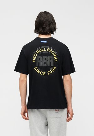 CREST TEE - Trükipildiga T-särk - black