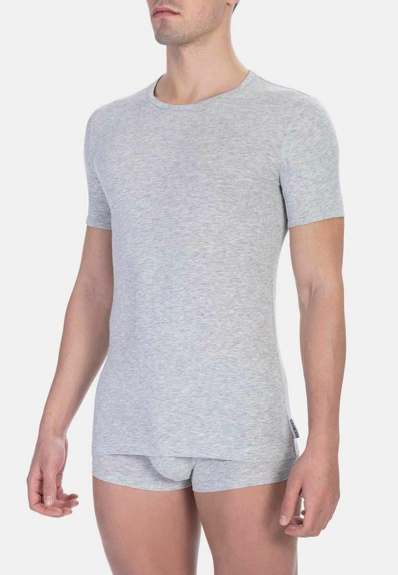 Bikkembergs ESSENTIAL - T-shirt basic - grey melange