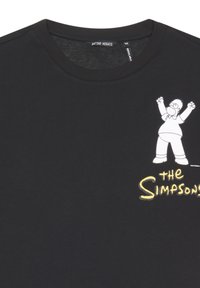 Antony Morato HOMER SIMPSON REGULAR FIT IN WITH MATT INJECTION - Camiseta estampada - black
