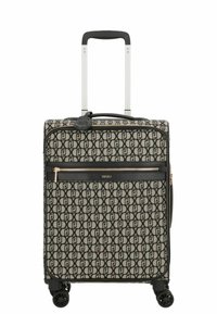 LIU JO 4 ROLLEN - Luggage - jacquard nero