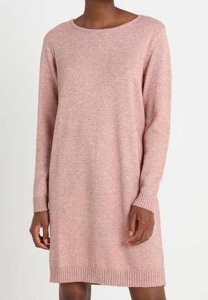Jumper dress - rose gold-coloured