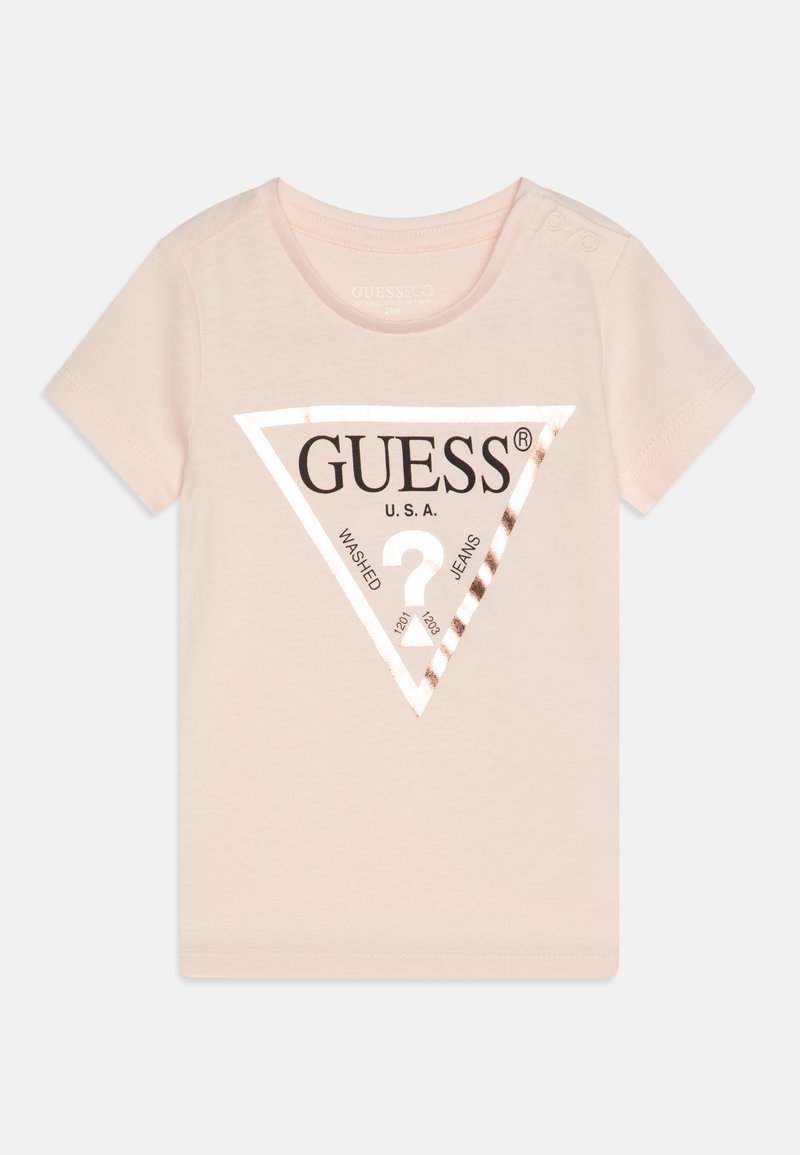 Guess CORE TODDLER KIDS GIRL  - T-shirt med print - blush breeze
