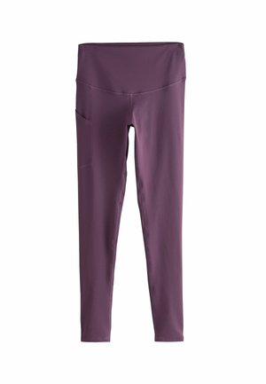 ACTIVE  SCULPTING WITH POCKETS - Leggingek - Nadrágok - aubergine