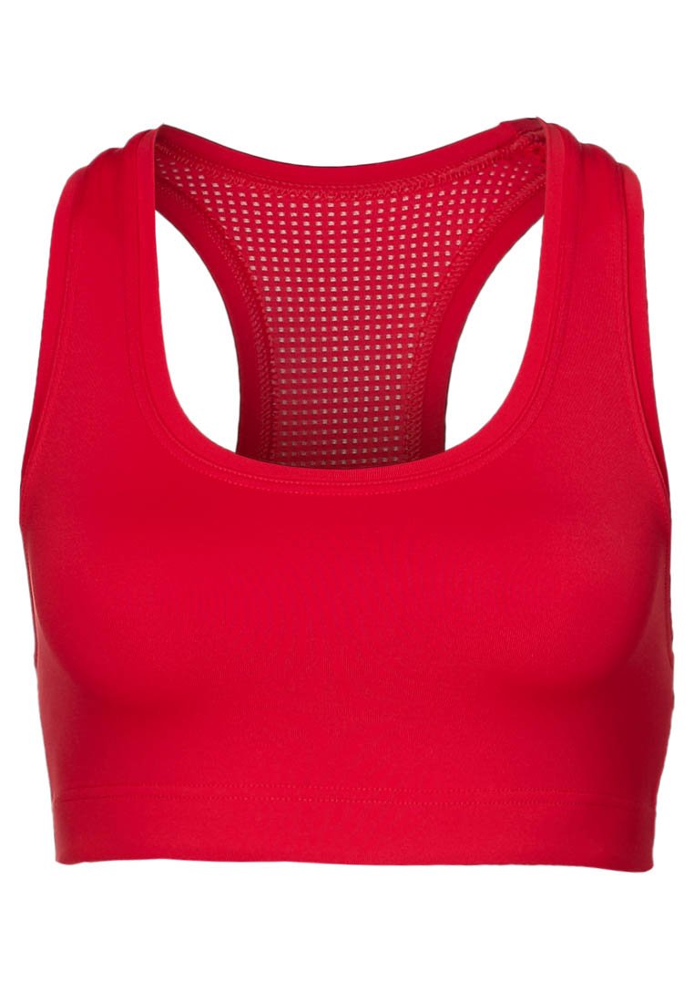 Casall ICONIC BRA Medium support sports bra poppy red/red Zalando