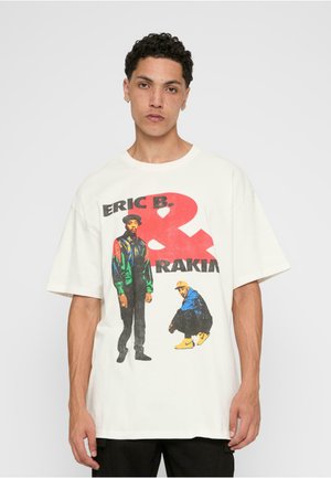 UNISEX ERIC B RAKIM THE TECHNIQUE  - Print T-shirt - white