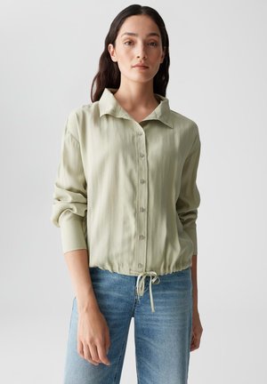 SUBTLE SHIMMER - Overhemdblouse - soft matcha