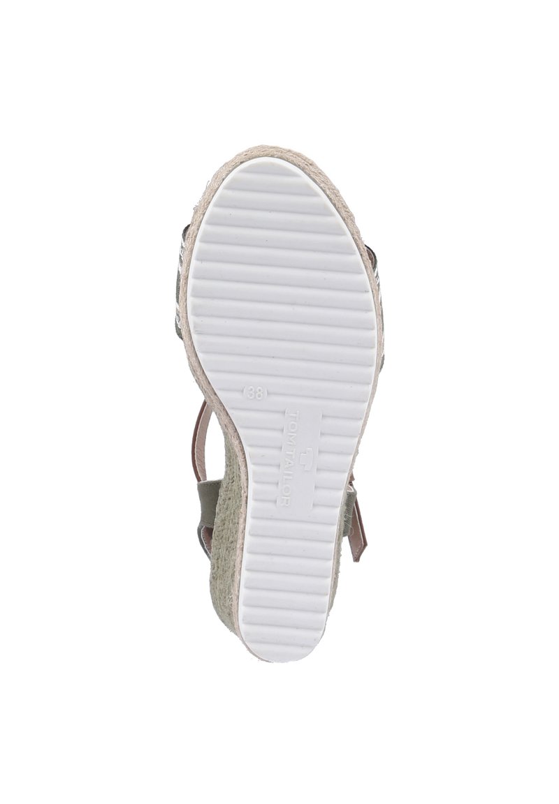 Damen Halbschuhe | TOM TAILOR Espadrille khaki - VA50948 Damen Halbschuhe | TOM TAILOR Espadrille khaki - VA50948