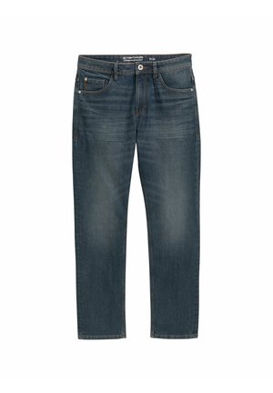 Jeans Straight Leg - mid stone blue grey denim