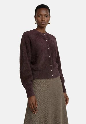 zero, Cardigan - chocolate plum