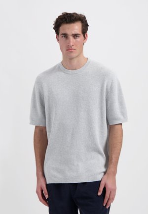 WAFFLE - T-Shirt basic - grey melange