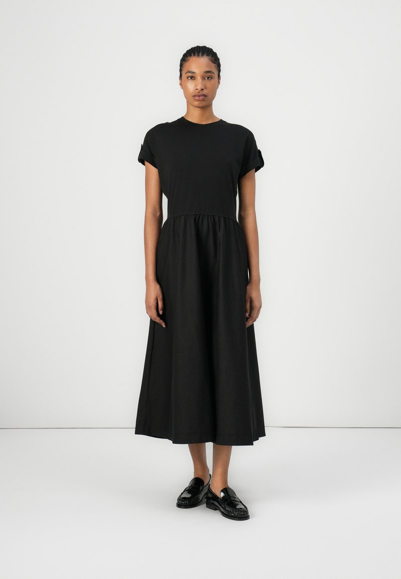 Tommy Hilfiger MODERN CODY MIDI MIX  - Freizeitkleid - black