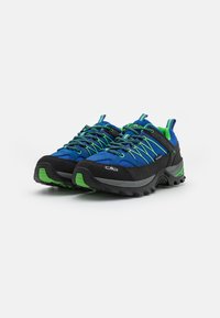 CMP RIGEL LOW TREKKING SHOES WP - Sapatos de caminhada - electric/verde fluo