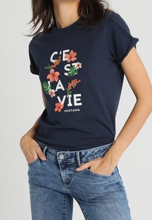 Printtipaita - dark blue