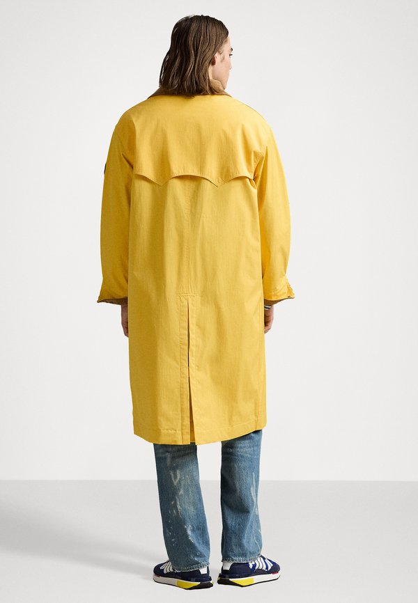 CORDUROY COLLAR TWILL COAT - Trenchcoat3