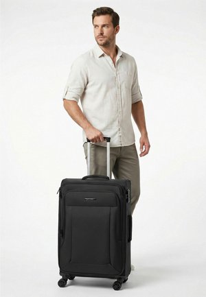 FRANKY, MELBOURNE 3.0 4-ROLLEN TROLLEY 69 CM MIT DEHNFALTE UNISEX - Trolley - black