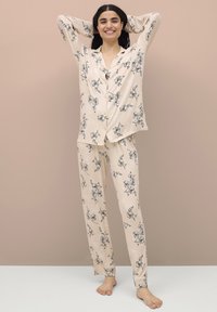Ellos Collection MADELYN SET - Pyžamová sada - beige