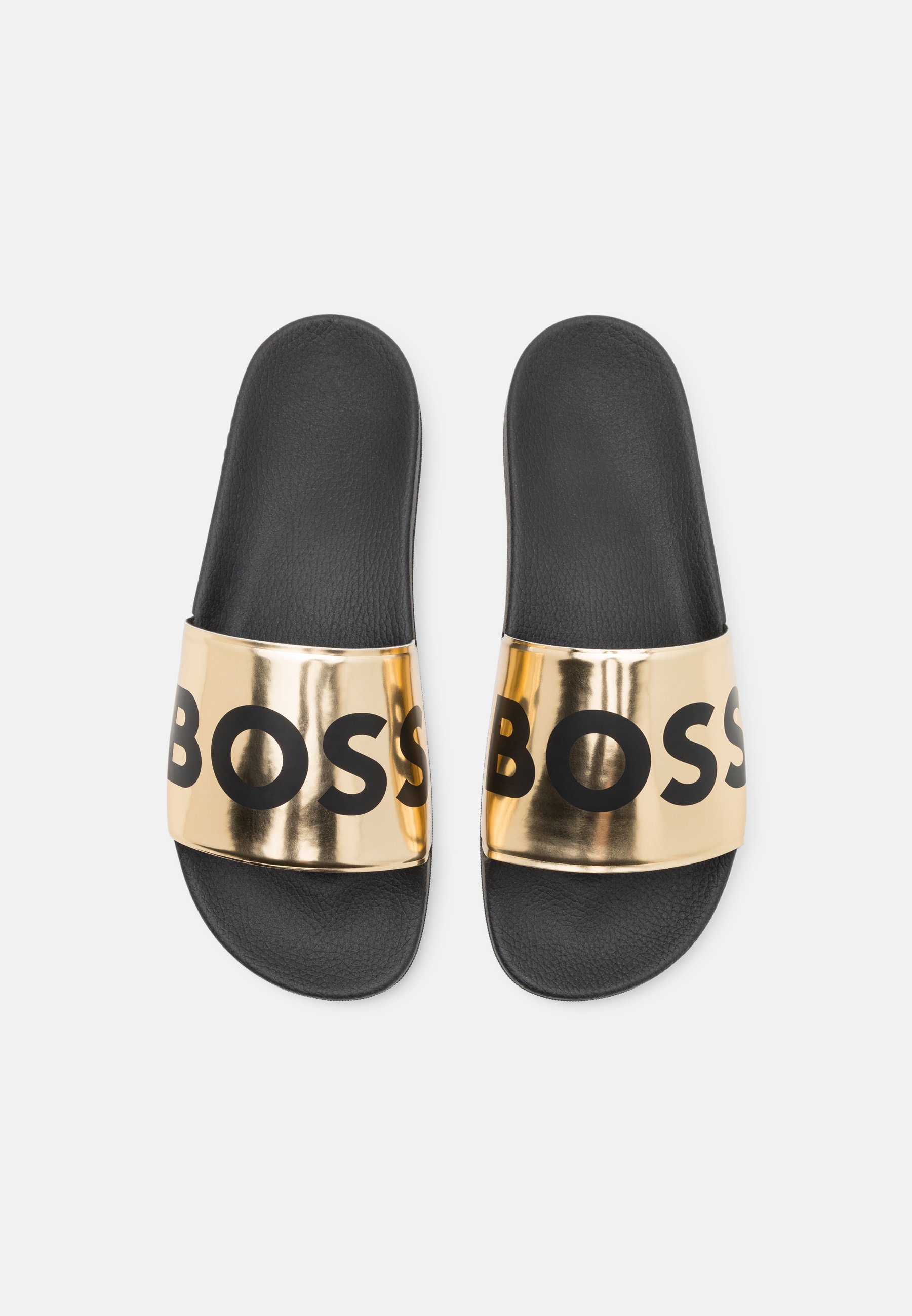 BOSS BAY IT UNISEX - Muiltjes - gold/goudkleurig - Zalando.nl