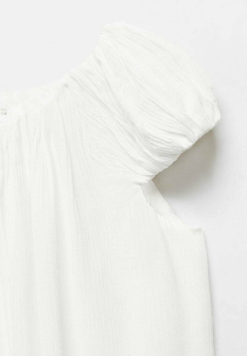 Mango Kids Blusa white/blanco