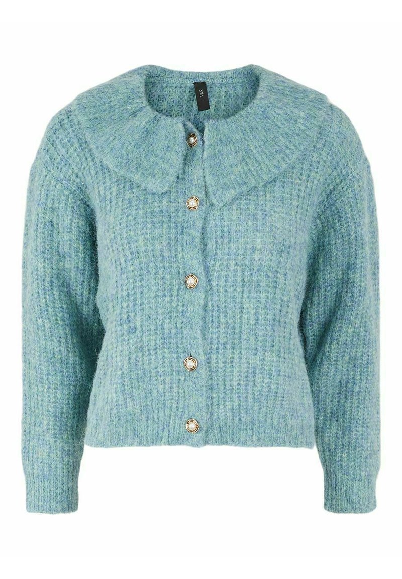 Damen Strickjacken | YAS YAS Strickjacke blue/blau - OA65960 Damen Strickjacken | YAS YAS Strickjacke blue/blau - OA65960