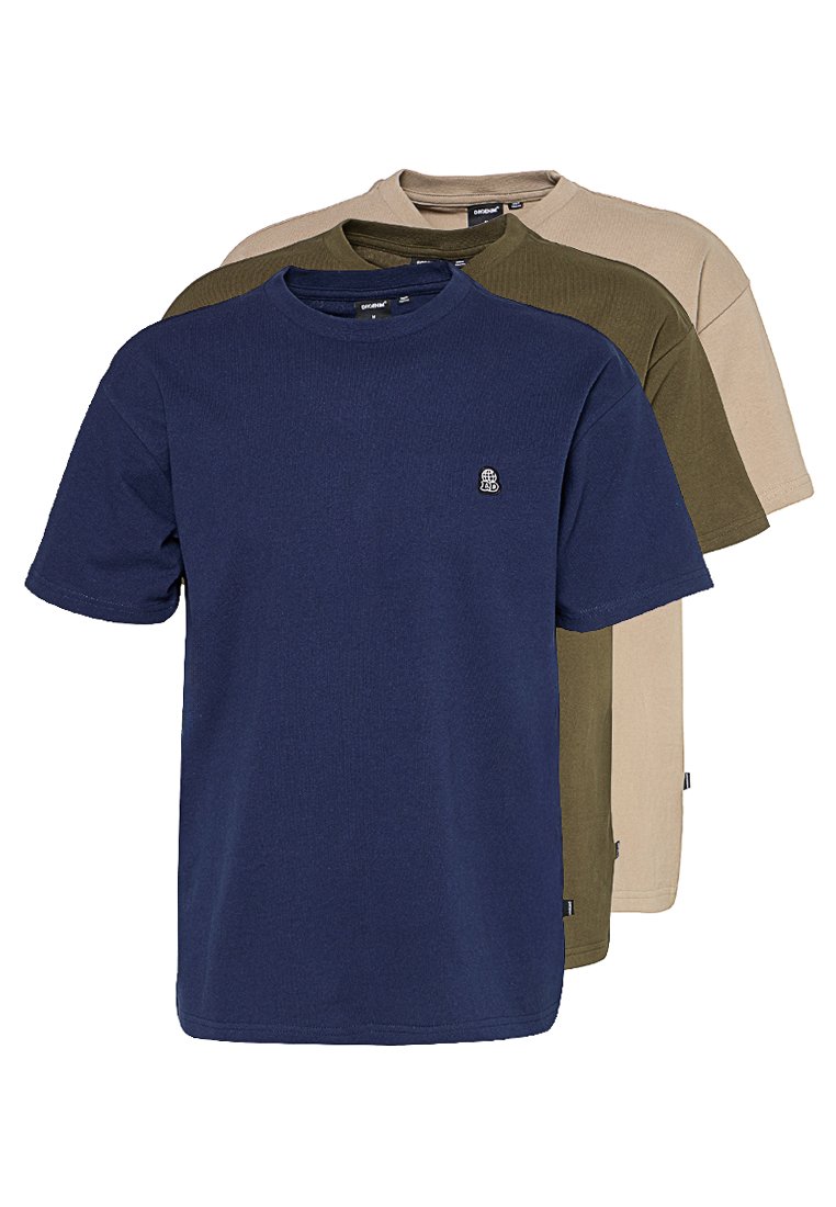 Dr.Denim T-shirt basic meerkleurig