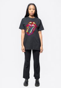 Paradiso Clothing THE ROLLING STONES SIXTY BRUSHSTROKE - Print T-shirt - black