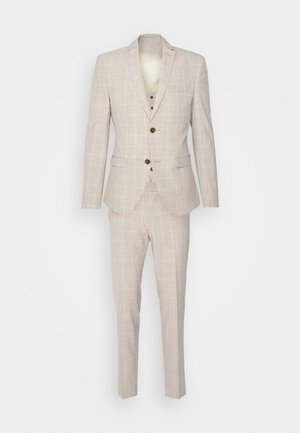 Isaac Dewhirst, THE FASHION SUIT  - Oblek - beige