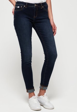 Farkkuleggingsit - mottled dark blue