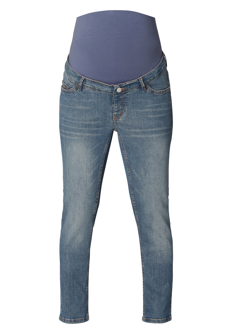 Esprit Maternity Slim fit jeans lichtblauw gemêleerd