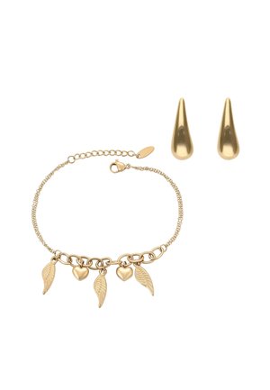 SET - Øreringe - gold-coloured