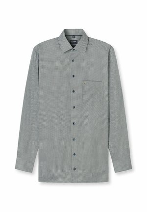 MODERN FIT NEW KENT - Shirt - grau/grün