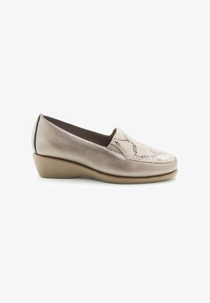 Damart MORBIDI - Wedges - beige grigio chiaro