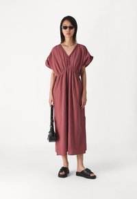 Vero Moda VMMARINA LONG KAFTAN  - Jurk - rose brown