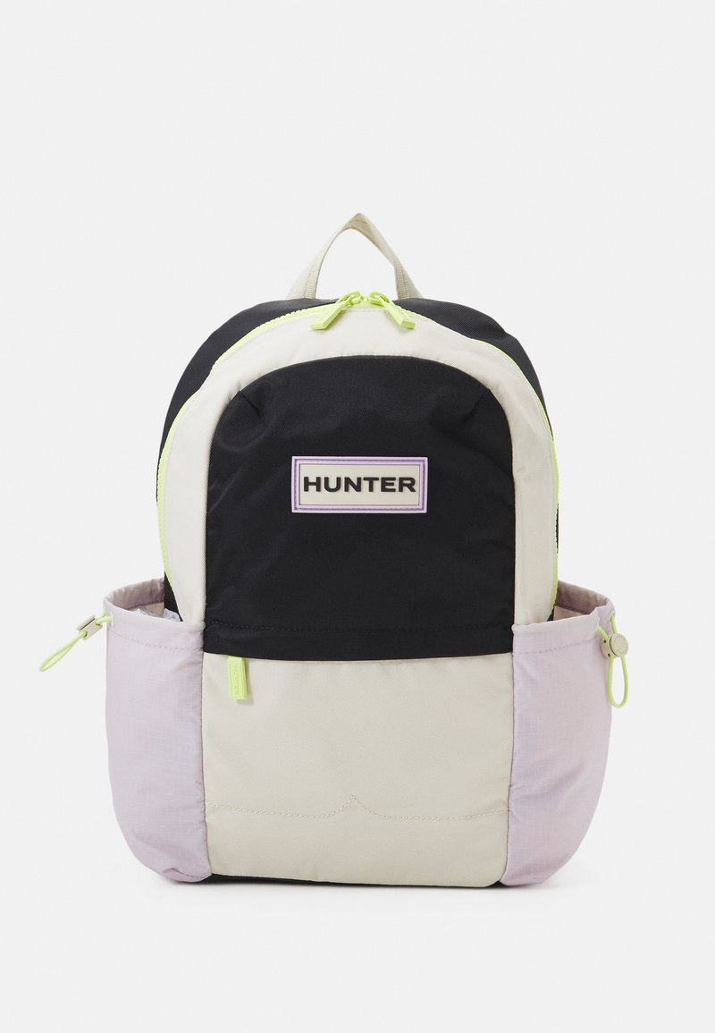 Hunter ORIGINAL PATCHWORK BACKPACK Rucksack black/soft sand