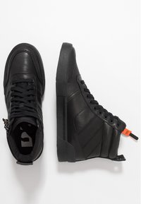 Diesel S-DVELOWS MID - Kõrge servaga tossud - black