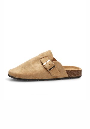 Sandalias planas - camel